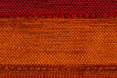 橙色织物纹理帆布解雇麻布针织纤维宏观白色床单纺织品纤维状图片