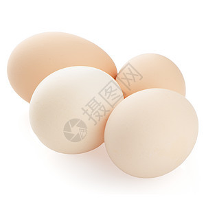 四鸡蛋加白棕色白色眼睛动物动物学惊喜脆弱性椭圆早餐生活图片