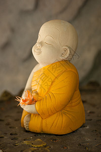 雕像是一个新手宗教故事传统传奇寺庙金子佛教徒铸件模具装饰图片