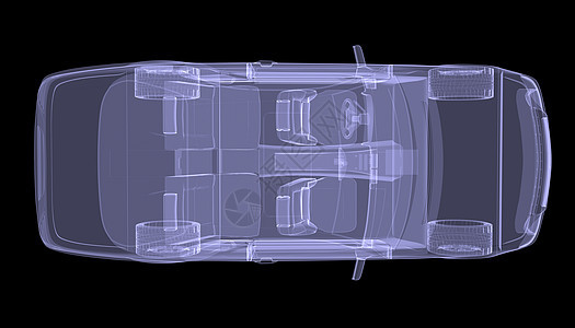 X光概念车绘画车轮玻璃发动机宏观x光金属车辆力量轿车图片
