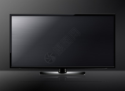 LCD 电视屏幕互联网控制板展示剪裁监视器水晶电影视频宽屏相机图片
