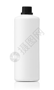 白塑料瓶插图饮料保健身体果汁灰阶化学品包装管子肥皂图片