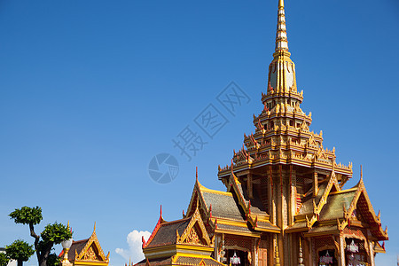 泰国的建筑设计传统结构雕塑宗教天空寺庙地标建筑旅游艺术图片