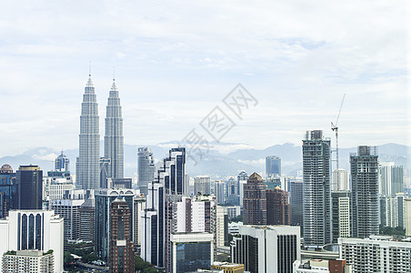马来西亚建筑物顶楼视图图片