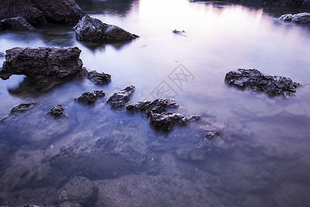 美丽的海景 自然构成图片