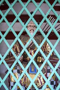 神社的标志阵线旅行地标精神寺庙建筑学魅力李子花园宗教吸引力图片