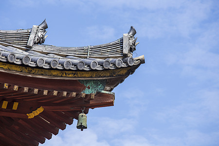 东吉寺 日本娜拉建筑学神社纪念碑大厅寺庙观光历史建筑天空历史性图片