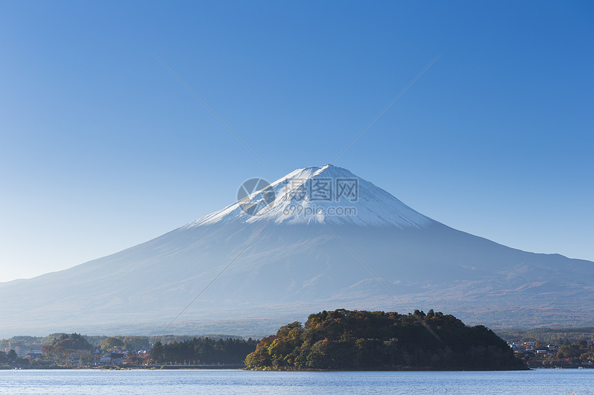 富士山湖 川口子 亚马纳希 日本图片