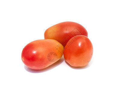 孤立的新鲜西红柿红色植物健康饮食团体水果蔬菜圆形白色维生素叶子图片