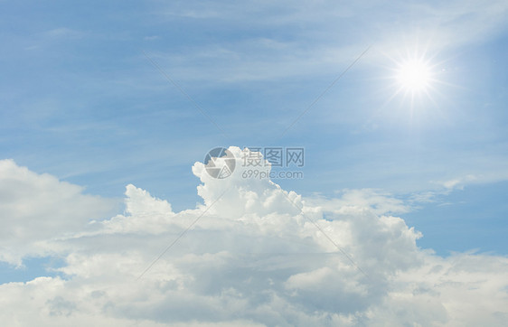 太阳和云阳光晴天天空天堂墙纸溶胶季节自由耀斑射线图片