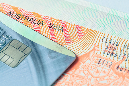 护照印章签证和旅行假冒概念的信用卡信用邮票游客检查员移民假期授权旅游风俗签名图片