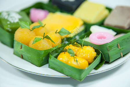 达士泰DessertThai厨房甜点市场食物小吃庆典椰子坚果水果美食图片