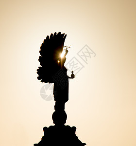 和平雕像砂岩青铜地标太阳数字翅膀纪念碑球体图片