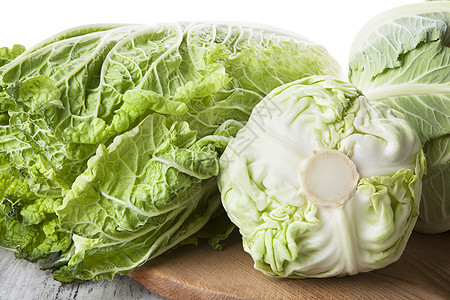 卷心菜家庭收藏水平白菜蔬菜白色沙拉植物淡绿色烹饪绿色背景图片