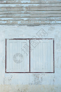 旧窗户建筑别墅房子石头古董窗帘灰色建筑学框架角落图片