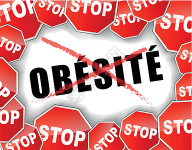 停止肥胖症(法语)图片
