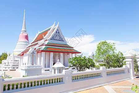 白色大寺庙建筑旅游雕像宗教佛塔佛教徒崇拜游客艺术建筑学图片