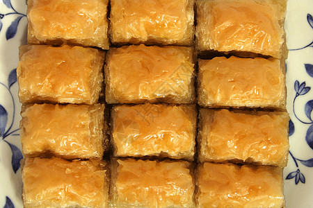 巴克拉瓦语Name果仁美食糕点甜点面团食物蜜饼图片