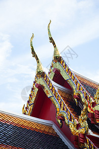 屋顶寺庙文化尾巴历史佛教徒异国建筑学旅游雕像雕塑建筑图片