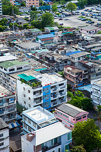 曼谷市摩天大楼首都天空景观建筑反射城市市中心酒店办公室图片