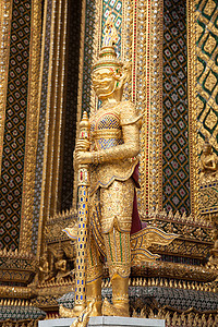 泰国的动物 stucco 文献旅游雕刻历史崇拜金子宗教风格文化雕像古董图片