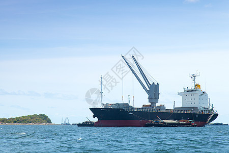大型货船后勤航海船运货运旅行港口国际油船商业码头图片