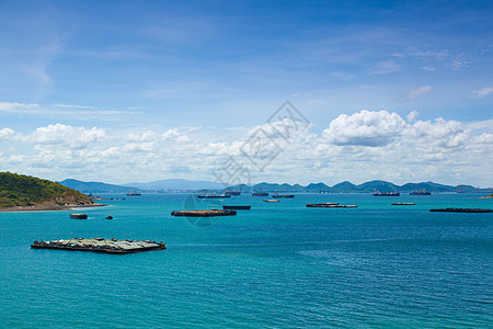 货船油船航海海洋船运货运载体出口工业后勤起重机图片