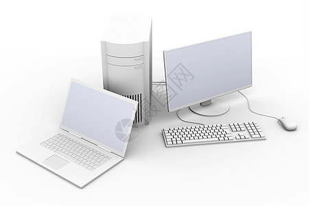 笔记本电脑和台式机屏幕驾驶老鼠工作站按钮宽屏电子监视器纯平电缆图片