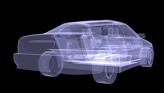 X射X光概念车车辆跑车金属汽车宏观轿车玻璃车轮力量蓝色图片