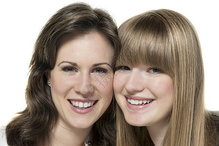 两名妇女朋友金发工作室朋友们成人面孔冒充白色女士头发图片