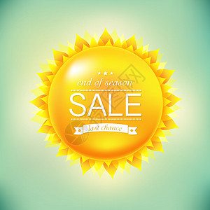 太阳销售背景图片