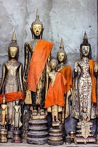 老挝 南部的佛像图片
