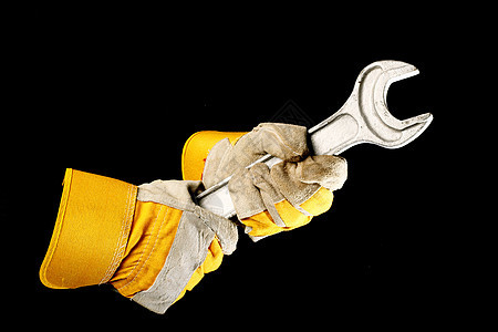 扳手维修工具工人工业乐器管道金属男人红色服务图片