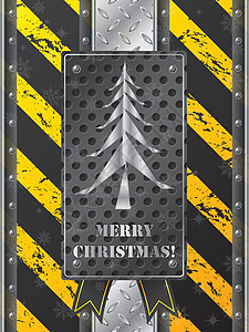 金属圣诞节卡图片