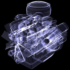 柴油发动机 X光成型发动机柴油机活力运输燃料机械齿轮活塞金属引擎图片