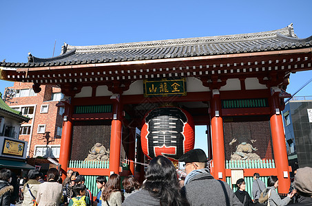ASAKUSA 日本NOV 21 2013年 Sensoji寺庙 日本东京图片