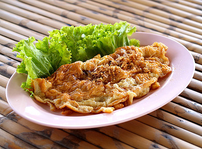 泰式泰国菜食菜单饮食午餐烹饪美食奢华猪肉面条橙子自助餐餐厅图片