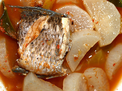 泰式泰国菜食菜单奢华饮食盘子午餐猪肉蔬菜餐厅美食橙子面条图片