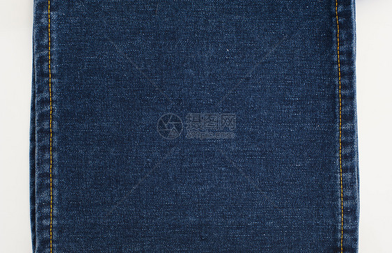 让德尼姆Jeans Denim 与丝迪奇的背景宏观编织蓝色纺织品服装效果文化棉布田园纹理图片