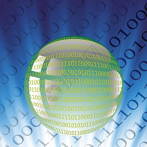 数字球电脑语言艺术编程技术代码地球框架展示互联网图片