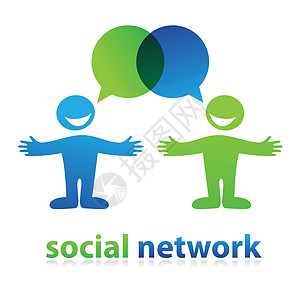 社会网络白色商业插图概念团队社区友谊互联网技术营销图片