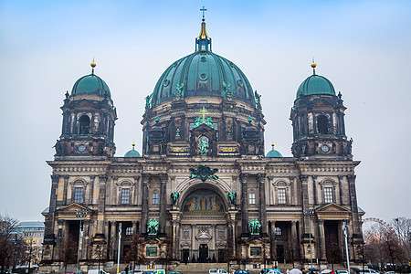 柏林多姆 是最高教区 的口号旅游宗教博物馆教会地标小时建筑学首都文化历史性图片