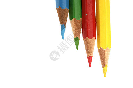 锋利的铅笔绘画光谱闲暇瞳孔橙子学校教育草图蜡笔紫色图片