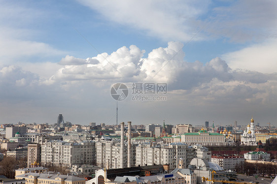 莫斯科市海报高度照片季节教会蓝色水平城市天空旅游图片