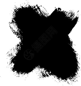 黑团液体墨迹飞溅黑色横幅白色墨水斑点娱乐团体图片