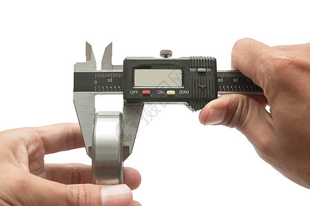使用vernier 的人毫米手工具厘米仪表力学千分尺测量工程师金属游标图片