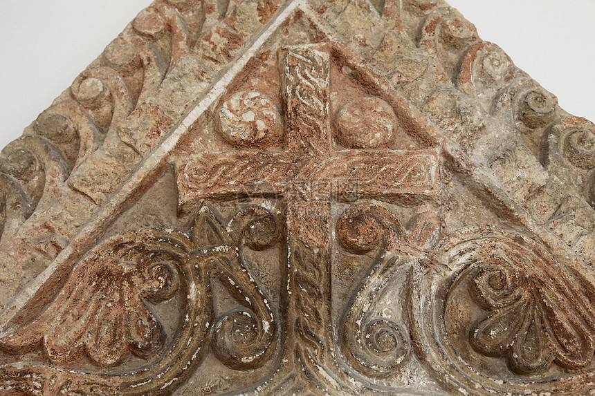 中世纪十字石国家建筑祷告宗教柱子装饰品纪念碑建筑学蓝色岩石高清图片下载正版图片322133453摄图网