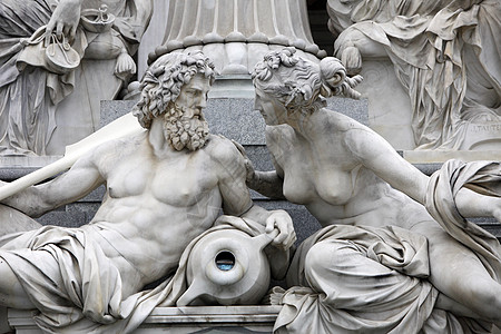 Pallas雅典喷泉详情历史神话艺术地标上帝文化女神自来水纪念碑议会图片