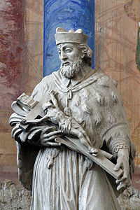 尼波穆克圣约翰祷告历史宗教艺术历史性雕像忏悔精神信仰雕塑图片
