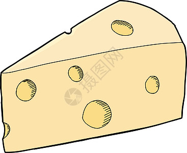瑞士奶酪块块图片